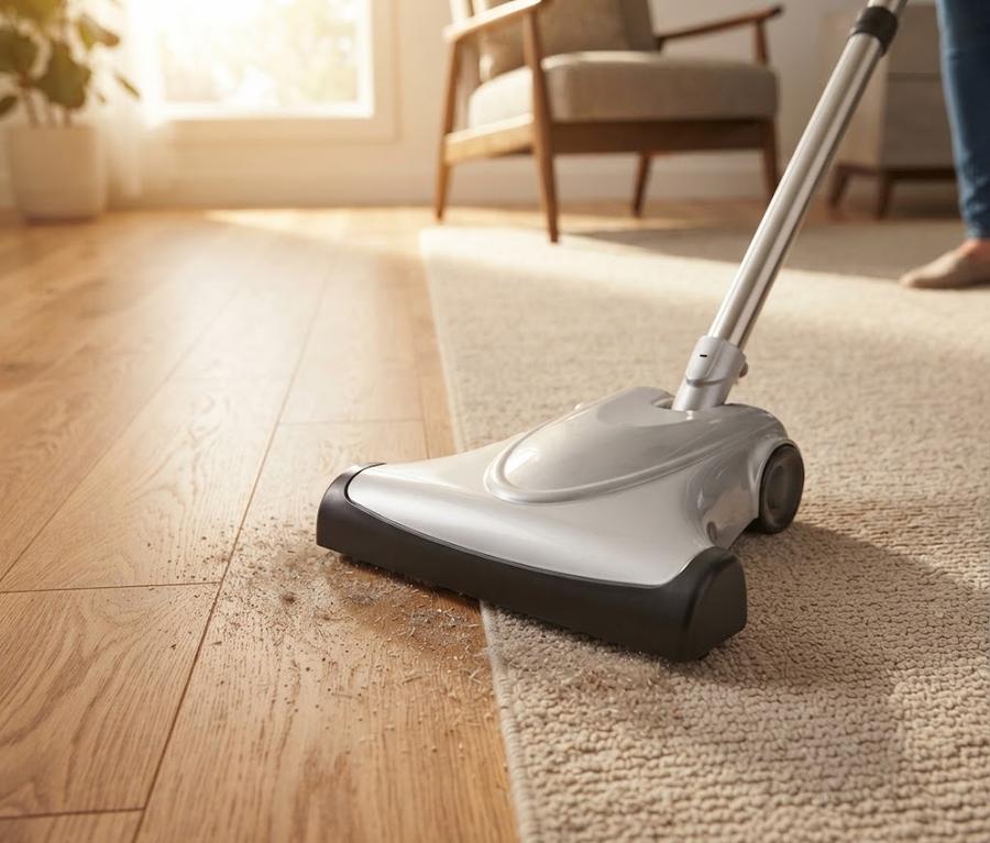 TurboCat Zoom Air Driven Central Vacuum Power Brush in Platinum Silver-Gray