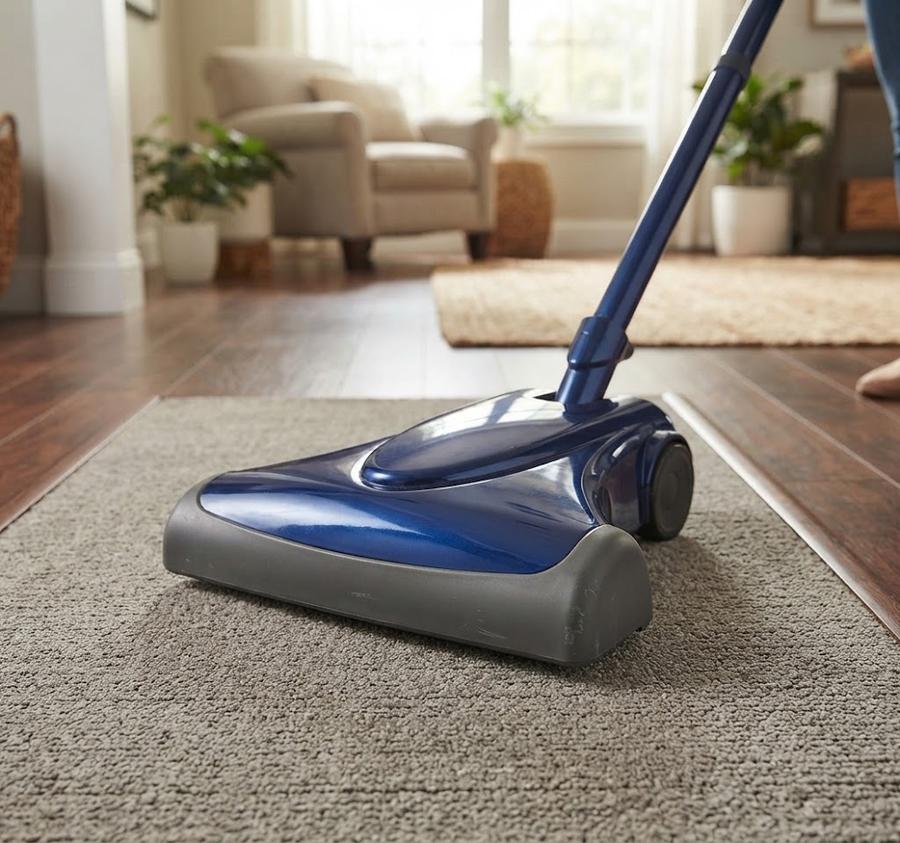 TurboCat Zoom Air-Driven Central Vacuum Power Brush in Sapphire Blue